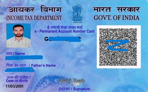 Pan Card Apply Online