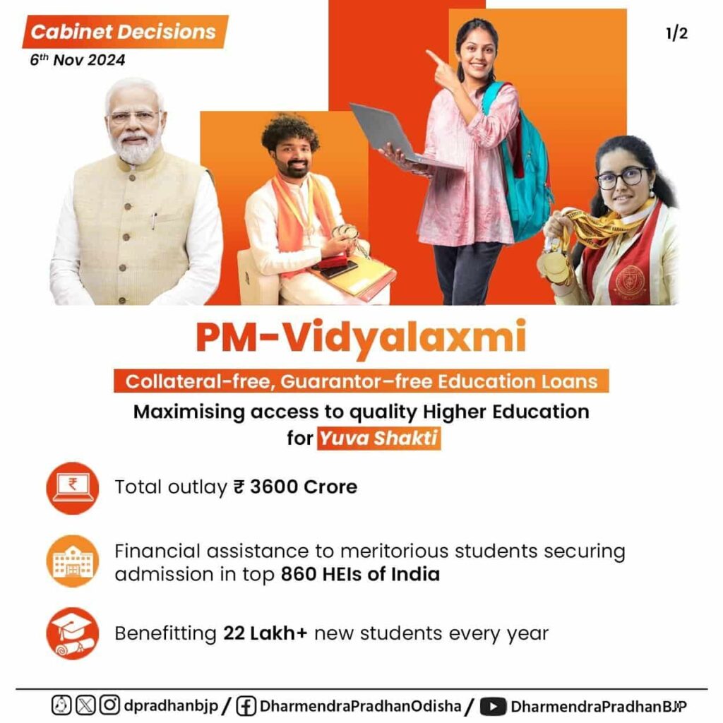 PM VidyaLaxmi Scheme