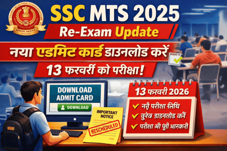 SSC MTS 2025 Re-Exam Update