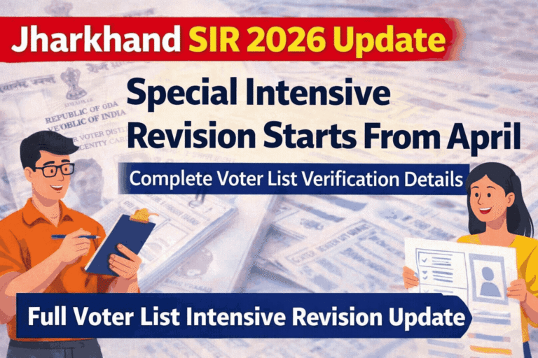 Jharkhand SIR 2026 Update